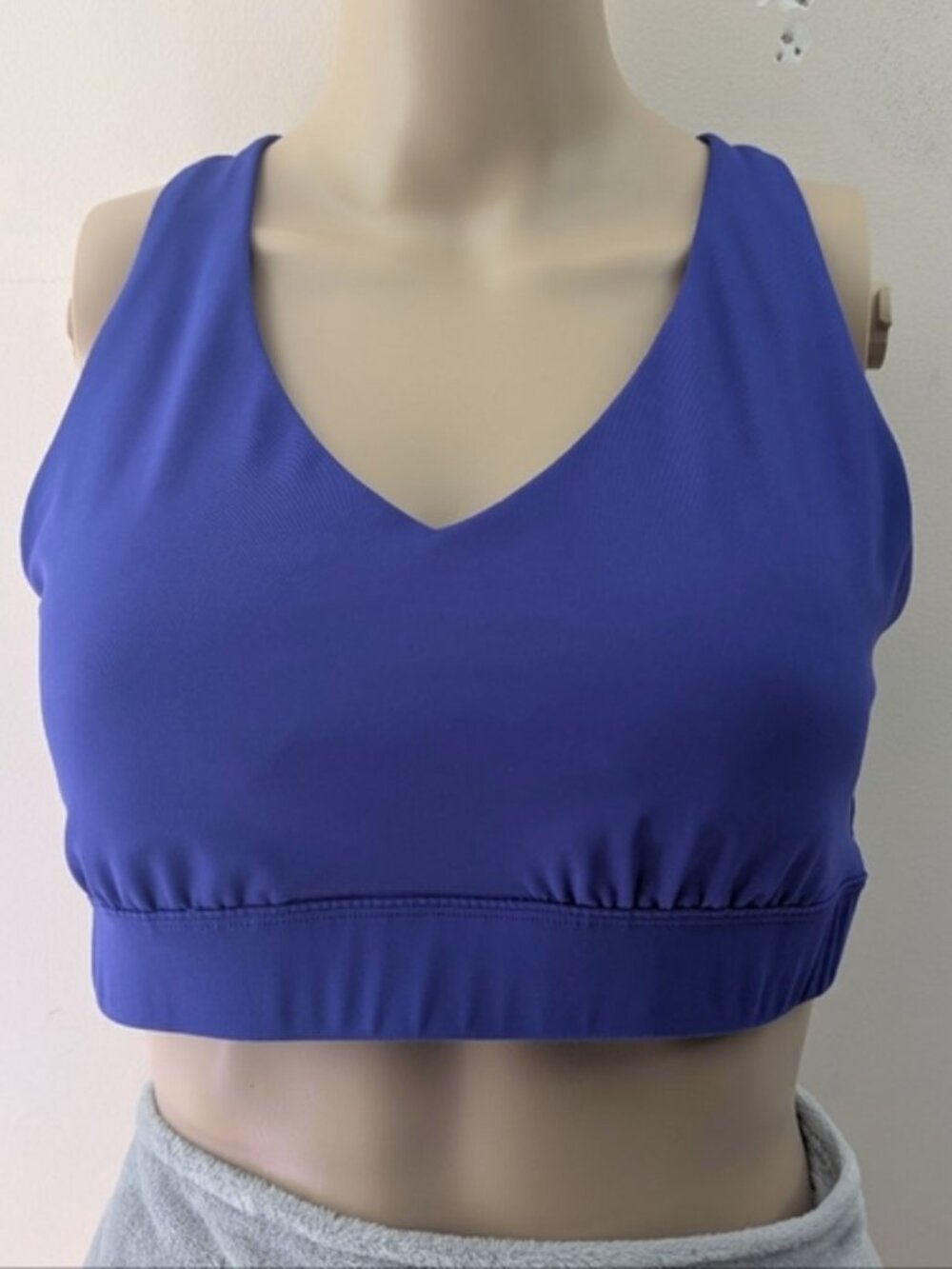 Tek Gear Ultra Stretch Sports Bra Racerback (L) Purple NWOT!